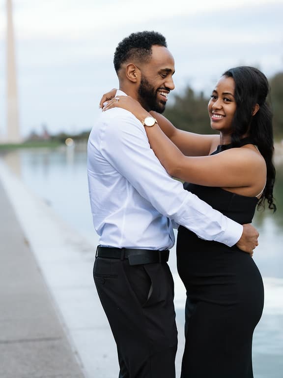 Engagement Session Washington DC selected portfolio image by GOMERAW